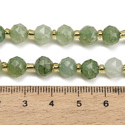 Colliers de perles en verre imitation jade teintées&nbsp;GL-Z001-02B-02