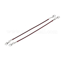 Coreano poliestere cavo di realizzazione di braccialetti cerato&nbsp;LS-YC-T004-02D
