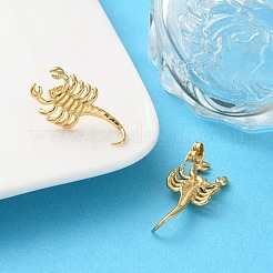 Серьги-гвоздики из нержавеющей стали 304&nbsp;EJEW-Z081-03G