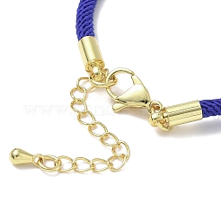 Изготовление ожерелий из нейлонового шнура милан толщиной 3 мм&nbsp;NJEW-H084-01G-30