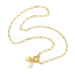 Colliers chaînes figaro en laiton&nbsp;NJEW-JN06460