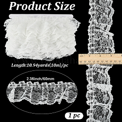 10 m Rüschenbesatz aus Polyester&nbsp;DIY-GF0013-46B-01