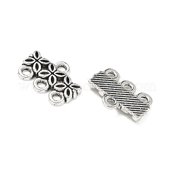 Estilo tibetano enlaces componentes araña de aleación de zinc&nbsp;PALLOY-WH0088-15AS