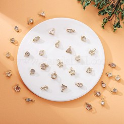 45 шт. 9 стиля подвески из сплава с кубическим цирконием&nbsp;JX646A