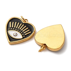 Подвески из нержавеющей стали 304 со стразами&nbsp;STAS-U061-28G-01A