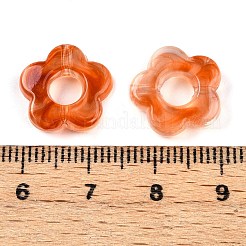 Perles acryliques transparentes de couleur dégradée&nbsp;OACR-N137-49M