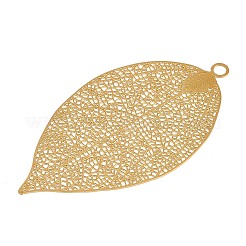 Подвески из нержавеющей стали 304 с травленым металлическим декором&nbsp;STAS-H236-02G-01