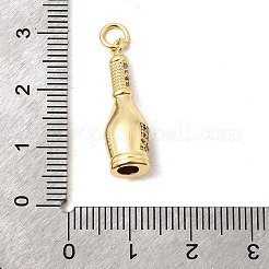Messing micro pave klare zirkonia anhänger&nbsp;KK-H267-094G