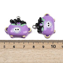 Подвески из непрозрачной смолы на хэллоуин&nbsp;LS-RESI-C062-02D