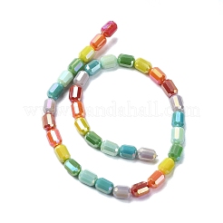 Стеклянные бусины с гальваническим покрытием &nbsp;EGLA-C004-07