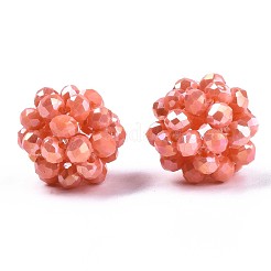 500 Perles Acryliques Rondes Rouge Nacré 2 Mm - Sans Trou - Création Bijoux - Neuf