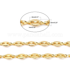 3.28-футовые латунные цепочки для кофейных зерен&nbsp;X-CHC-P0006-03G-NR