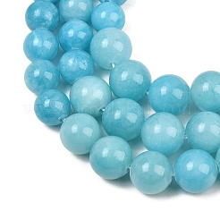 Fili di perle di giada Mashan naturale di dimensioni graduate&nbsp;GG-CBA2AE1-A08-L