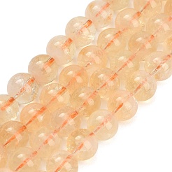Perline citrino naturale fili&nbsp;GG-CBACB71-03-8mm