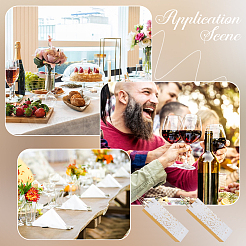 Подарочные пакеты из бумаги со звездами и золотым тиснением&nbsp;ABAG-WH20011-06D