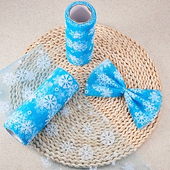 Cintas de malla decorativa de copo de nieve&nbsp;OCOR-P010-G13