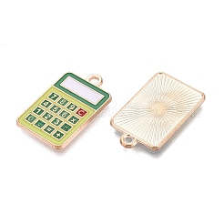 Pendente smaltati in lega&nbsp;ENAM-Q004-01KCG-17