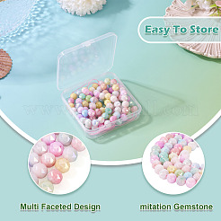 2 нити антикоррозийные гальванические стеклянные бусины нити&nbsp;GLAA-TA0003-56