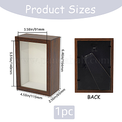 Support de cadre photo rectangulaire en bois&nbsp;AJEW-WH20019-04B