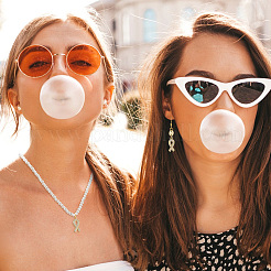 12 шт. Латунные подвески с микропаве&nbsp;ZIRC-BC0001-29