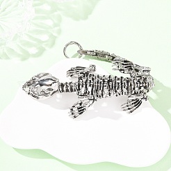 Браслеты из нержавеющей стали 304 с цепочкой для женщин и мужчин&nbsp;BJEW-P386-06AS