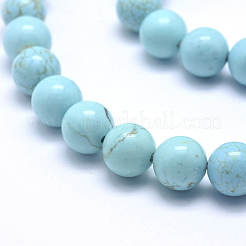 Бусины из натурального магнезита&nbsp;TURQ-G148-07-10mm