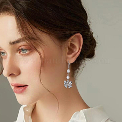 40шт 2 стиля латунные серьги с рычагом&nbsp;KK-BBC0022-60