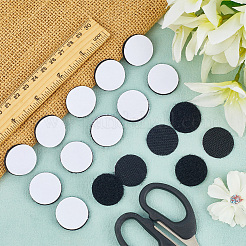 40 шт. самоклеящийся нейлон с полиэстеровыми липучками&nbsp;AJEW-SP0003-24B