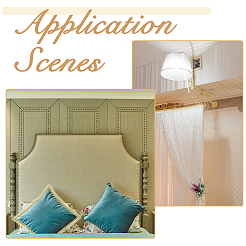 Кружевная лента из полиэстера&nbsp;DIY-WH0530-65B