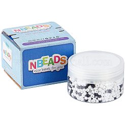 6/0 perline di vetro&nbsp;SEED-NB0001-09-4mm