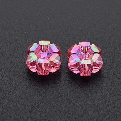 Прозрачные акриловые бусины MACR-S373-06-C08