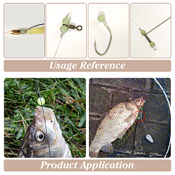 720шт 6 цвета пластиковые бусины&nbsp;KY-FG0001-20B