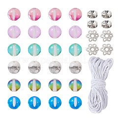 Наборы для самостоятельного изготовления браслетов из драгоценных камней&nbsp;DIY-CF0001-25