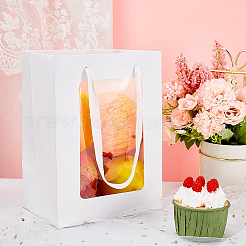 Kraftpapiertüten mit Griff&nbsp;LS-AJEW-BC0001-55C-B