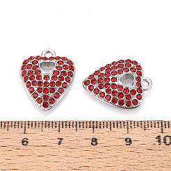 Подвески из сплава и страза&nbsp;FIND-N008-12P-02