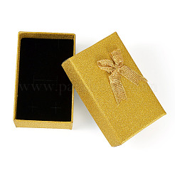 Картонные коробки для упаковки ювелирных изделий с блестками&nbsp;CON-TAC0008-08B