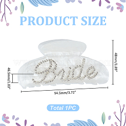 Акриловые коготь заколки&nbsp;OHAR-WH0001-26