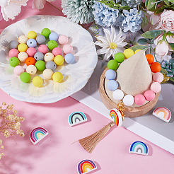 Набор для самостоятельного изготовления радужного брелока&nbsp;DIY-SC0022-46