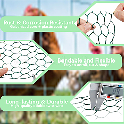 3м железная шестиугольная сетка&nbsp;DIY-WH20012-21