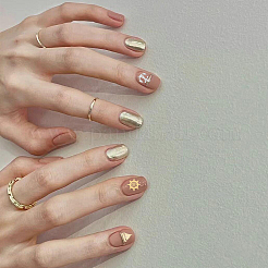 800 шт. 16 стиля океанская тематика латунные кабошоны для нейл-арта&nbsp;MRMJ-FH0001-22