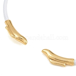 Fabrication de bracelets en fil d'acier tressé&nbsp;KK-CBA6056-02K-G