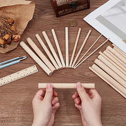 100 Stück Holzstäbchen&nbsp;WOOD-BC0001-50C