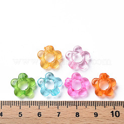 Прозрачные акриловые бусинки кадров&nbsp;X-MACR-S373-55B