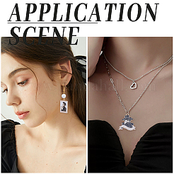 Подвески из сплава эмали 20шт 5 стиля&nbsp;ENAM-SC0004-15