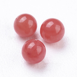 Perline howlite sintetico, sfera di pietre preziose, tinto, tondo, perline non forate / Senza Buco, rosso, 1.8mm