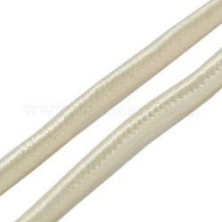 Flat Nylon Thread, Bisque, 3mm, 25yards/roll