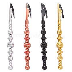 Pandahall elite 4 pcs 4 couleurs aide de bracelet pe, pour aider à porter des bijoux, couleur mixte, 17.5x1.7x1.8 cm, 1 pc / couleur