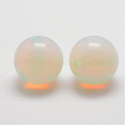 Perlas opalite, redondo, 20mm, agujero: 3~4 mm