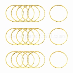 Anelli collegamenti in ottone, oro, 25x1mm