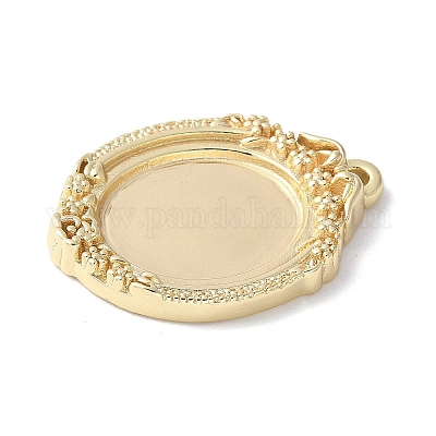 Сеттинги для кулона (кабошонов)&nbsp;LS-KK-V005-01G-01-1